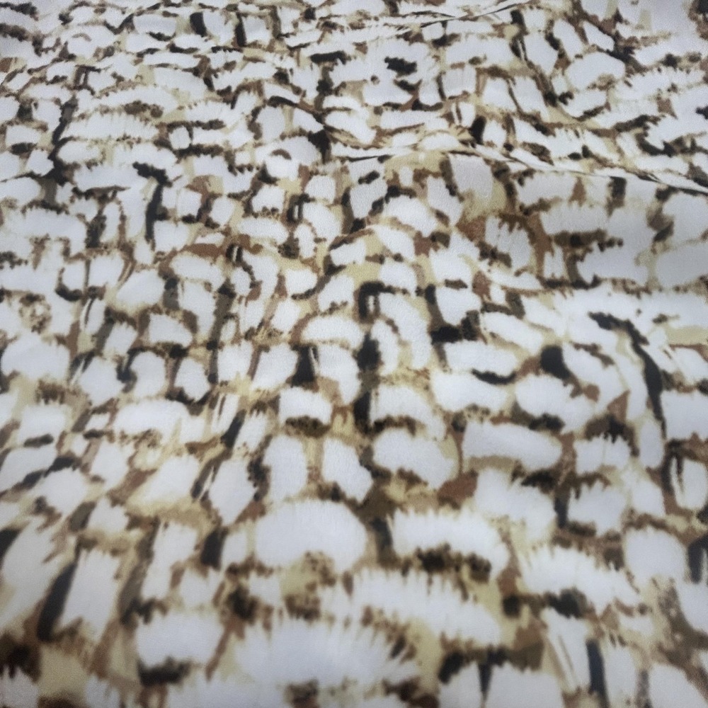 Set 2 Banana Republic Tank Top Womens Medium Multicolor White Animal Print Cami - Picture 2 of 11
